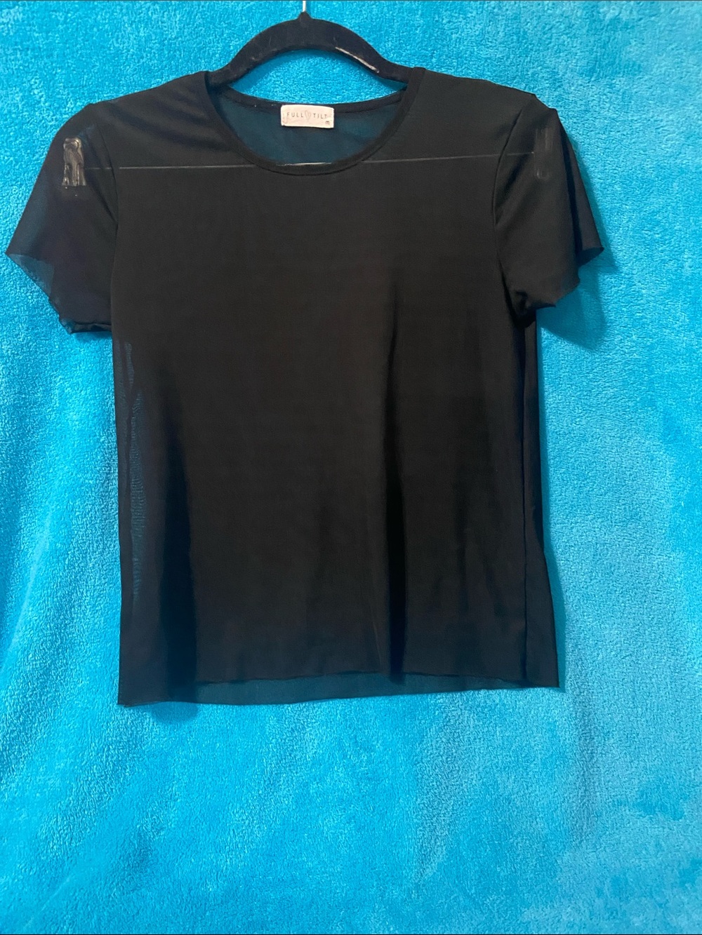 Full Tilt Black Short-Sleeve Crewneck Tee